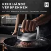 𝗛𝗔𝗩𝗘𝗡𝗛𝗔𝗨𝗦 Burgerpresse Edelstahl 14,5cm ø I Burger Produktbild-Vorschau 6