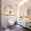 Zestaw Stojak Na Papier Toaletowy+ Szczotka Do Wc Srebrny Podgląd zdjęcia produktu 11