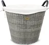 HABAU Feuerholzkorb, 54 cm, grau, aus Polyethylen Produktbild-Vorschau 1