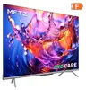 A television screen displaying a vibrant abstract image of splashing liquids, with the brand logo and an energy efficiency rating visible. Anteprima dell’immagine prodotto