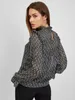 Orsay Schwarze gemusterte Damenbluse DP-3547375__XS Produktbild-Vorschau 2