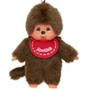 A Monchhichi doll with a red bib is shown against a white background. Anteprima dell’immagine prodotto