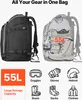 VEVOR Skitasche, 55 L, Reiserucksack für Snowboardstiefel, Produktbild-Vorschau 2
