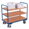 Etagenwagen, 3 Ladeflächen LxB 1000x600 mm, Außenmaße LxBxH Produktbild-Vorschau 2