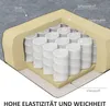 HOMCOM Ecksofa Couch mit Umkehrbar Chaiselongue Sofa L Form Produktbild-Vorschau 5