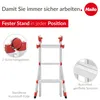 Hailo M80 Alu-Multifunktionsleiter - Schiebeleiter 4 x 3 Produktbild-Vorschau 5