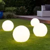 4x Außen Steckleuchten, Kugel, weiß, Erdspieß, Kabel, D 20 Produktbild-Vorschau 3