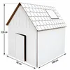 Malhaus Geburtstag Kartonhaus zum Bemalen, 100x78x110 cm Produktbild-Vorschau 5