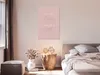Vlies Leinwandbild - Morning Message (1 Part) Vertical Produktbild-Vorschau 2