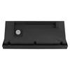 The underside of a black outdoor wall light with a motion sensor. Produktbild-Vorschau