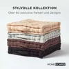 HOMESCAPES Sitzkissen unifarben schwarz 50 x 50 cm Produktbild-Vorschau 6