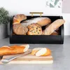 Vilde koš na chléb Koš na chléb Kovový koš na chléb černý Náhled obrázku produktu 9