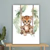 MuchoWow® - Leinwandbilder - Leopard - Tier - Kinder - Produktbild-Vorschau 4