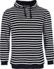modAS Bretonisches Kapuzenshirt Pullover gestreift Uni – Produktbild-Vorschau 1