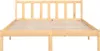 vidaXL Letto in legno di pino massiccio 160x200 cm Anteprima dell’immagine prodotto 4