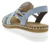 Rieker Damen Sandalette Blau/Bunt Voir les images du produit 55