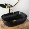 Umywalka nablatowa Rea Belinda Black Marble Mat Podgląd zdjęcia produktu 2