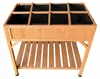 Jardinière surélevée Relaxdays, 8 compartiments, tablette, Voir les images du produit 8