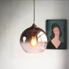 Toolight Pendellampe App313 Ball Metall - Glas E27 1-Punkt Produktbild-Vorschau 5