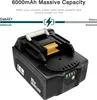 2x 18V 6,0Ah Akku Batterie Für Makita BL1850 BL1815 BL1815N Produktbild-Vorschau 4