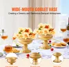SucceBuy 10 ks jarrones para flores de 16 cm, base metálica Náhled obrázku produktu 2