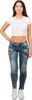 Cipo & Baxx Damen Jeans WD322 Blue W30/L34 Produktbild-Vorschau 5