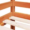 vidaXL Kinderhochbett mit Leiter Wachsbraun 80x200cm Produktbild-Vorschau 7
