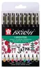 SAKURA crayon pinceau PIGMA BRUSH étui de 9 couleurs Voir les images du produit 1