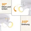 ZMH Plafondlamp met 3 lampen, geschikt voor gangen, moderne Productafbeelding-voorbeeld 4