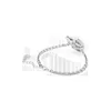 Swarovski Damen Armband Herz Hyperbola Weiß Rhodiniert Produktbild-Vorschau 3