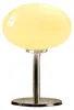 Pilz Tischlampe dimmbar Glas Nachttischlampe 3 Lichtfarben Produktbild-Vorschau 1