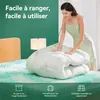 NicePlus, surmatelas 2 en 1, 90x200x7 cm, mousse à mémoire Voir les images du produit 9