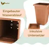 2er Set Pflanzkübel Pyramide Pflanzkübel Groß Außen Produktbild-Vorschau 4