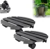 XMTECH Set van 2 bloemenwielen, rond, 30 x 30 cm, WPC Productafbeelding-voorbeeld 1