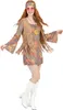 Buntes Hippie-Kostüm für Damen Small Produktbild-Vorschau 4