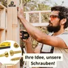 100x Holzschrauben Spanplattenschrauben 5x100mm Schrauben Produktbild-Vorschau 7