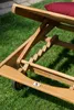 Teakholz-Lounger Woodie mit Rädern - uni grey Produktbild-Vorschau 9