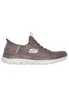 A single brown Skechers sneaker is shown against a white background. Produktbild-Vorschau