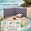 Lantigo Plážová zástena Kotva 10m | Vetrolam mikrovlákno UV Náhľad obrázku produktu 9