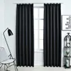 vidaXL Rideaux occultants avec crochets 2 pcs. noir Voir les images du produit 2