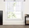 2 Stück Scheibengardine Transparent Vorhang Voile Produktbild-Vorschau 5