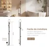 EMKE Scaldasalviette elettrico 100 W Nero, Display LCD, Anteprima dell’immagine prodotto 7