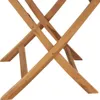 vidaXL Tavolo da giardino pieghevole 85x76 cm in legno Anteprima dell’immagine prodotto 6
