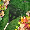 KOTARBAU® Rateau à Feuilles Plastique 43 cm Noir sans Voir les images du produit 7