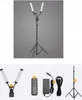 Podwójna Giętka Lampa LED Kosmetyczna Fotograficzna Video Podgląd zdjęcia produktu 4