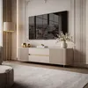 TV-Schrank MIRAGE GOLD 180 cm, mit Rillenfräsungen Produktbild-Vorschau 2