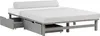Homestyle4u Holzbett 140x200 mit Lattenrostmit Bettkasten Produktbild-Vorschau 3