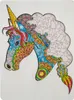 Puzzle en bois Licorne, 137 pièces. Voir les images du produit 5