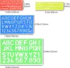 Buchstabenschablonen Set, 4-teilig, Kunststoff, Produktbild-Vorschau 5