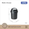 Rotho Abfalleimer Set 10 l und 30 l ROLL BOB - Müllsystem Produktbild-Vorschau 3